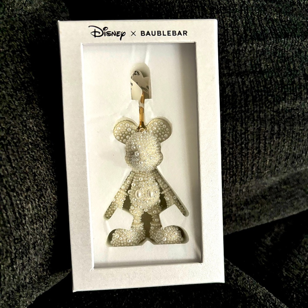 Pearl Mickey Mouse BaubleBar Bag Chain